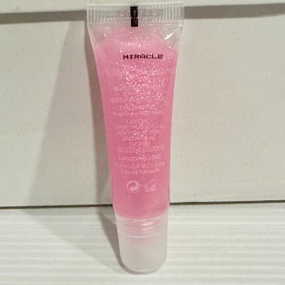 NEW Lancome Juicy Tube Original Lip Gloss Miracle Bubble Pink - Picture 4 of 4